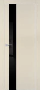 Межкомнатная дверь PX-10  AL кромка с 4-х ст. Бежевый матовый