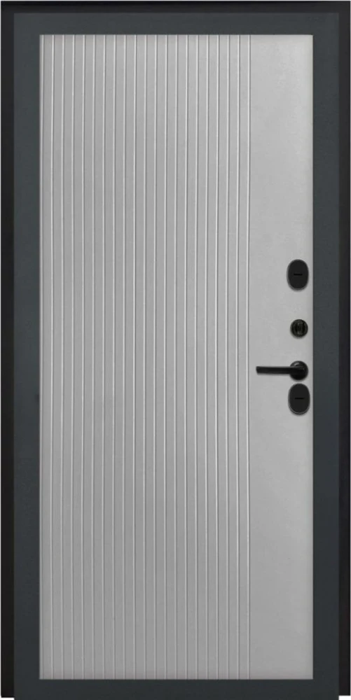 Входная дверь ДвериПРО L-Термо серебро ФЛ-790 Velutto Grigio DPRO204644 внутренняя сторона
