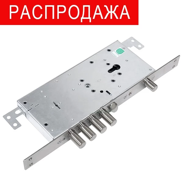 Фото Замок врезной двухсистемный ЗВ 75.14 Т с тягами, 5 кл. /128:4242/