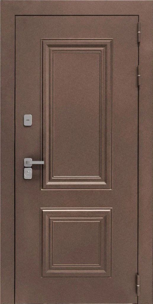 Входная дверь ДвериПРО Д-68 ФЛЗ-603 Бетон снежный DPRO198281 внешняя сторона